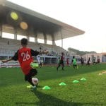 Anak-anak sedang berlatih di Super Soccer Arena Kudus/INSTAGRAM SSB DJARUM 