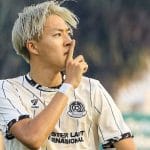 Takuto Miki saat dimainkan dalam laga uji coba/INSTAGRAM 