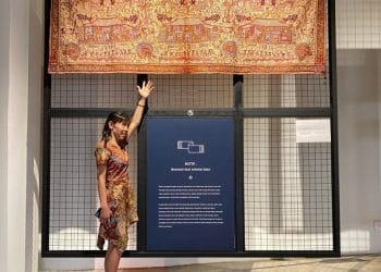 Batik Lasem Rembang dipajang di Museum Batik Indonesia. (Pemprov Jawa Tengah)