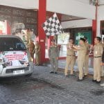 Pj Bupati Jepara Lepas Bantuan Kemanusiaan dari Masyarakat untuk Palestina