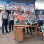 Polresta Pati Hancurkan Ribuan Knalpot Brong, Tegaskan Larangan Penggunaan