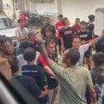 Bus Persipa Pati Dicegat, Lapangan Ditempeli Pecahan Kaca di Manado