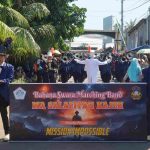 Marching Band Bahana Swara Sajikan Penampilan yang Memukau dengan Tema “Mission Impossible”
