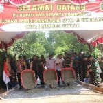 PJ Bupati Pati Buka Pelaksanaan TMMD Sengkuyung Tahap III 2024 di Desa Ngawen