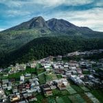 Pemandangan Gunung Lawu dari atas yang indah. (INSTAGRAM MAHFUDBARMAWI)