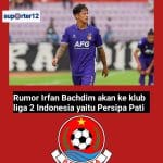 Rumor Terbaru Irfan Bachdim Bakal Merapat ke Persipa Pati di Liga 2