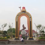 Ikon Kota Pati yang berada di kawasan alun-alun.