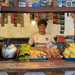 Pria Asal Pati Jualan Angkringan di Wonosobo Sambil Kenakan Jersey Persipa