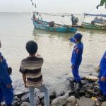 Kecelakaan Kapal di Perairan Banyutowo, Satpolairud Polresta Pati Lakukan Pencarian Korban