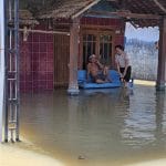 Banjir Kembali Rendam Ratusan Rumah di Desa Ketitang Wetan Akibat Tanggul Jebol