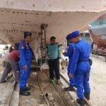 Satpolairud Pati Patroli dan Beri Imbauan Keselamatan di Pelabuhan Juwana