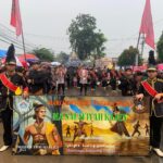 Marching Band Bahana Swara Sajikan Drama Sejarah Ranggalawe dalam Kirab 10 Muharram Desa Kajen