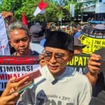 Unjuk Rasa di Alun-alun Tayu: Massa Tuntut Kapolresta Segera Tangkap Pelaku Kekerasan Terhadap Koordinator AMPB