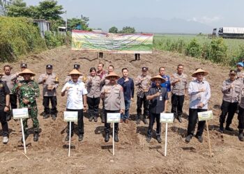 Dukung Program Nasional, Polresta Pati Tingkatkan Peran Polri dalam Mendukung Swasembada Pangan 2025