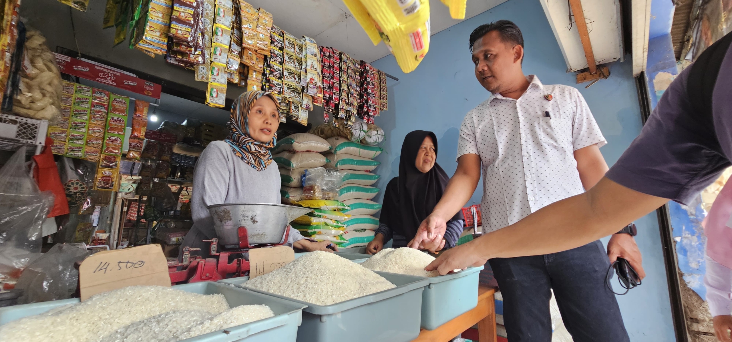 Polresta Pati Pastikan Harga Beras Stabil di Bawah HET Melalui Pengecekan Intensif