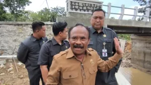 Anggota Komisi C Suyono Pertanyakan Sistem Perencanaan dan Spek Kontruksi Bangunan Jembatan Pelemgede