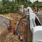 Kades Pelemgede Ungkap Dugaan Penyebab Jebolnya Talud Jembatan