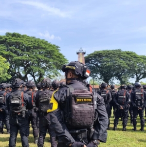 Polresta Pati Siagakan Ribuan Personel Gabungan Amankan Sidang Paripurna Hak Angket DPRD Pati