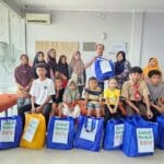 BRI Unit Jaken Salurkan Bantuan Sembako untuk Anak Yatim dan Janda di Desa Manjang