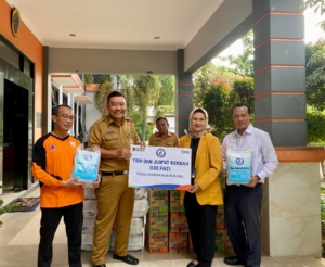 BRI Cabang Pati Salurkan Bantuan Melalui BPBD, Prioritaskan Pemulihan Kondisi Masyarakat Terdampak Banjir