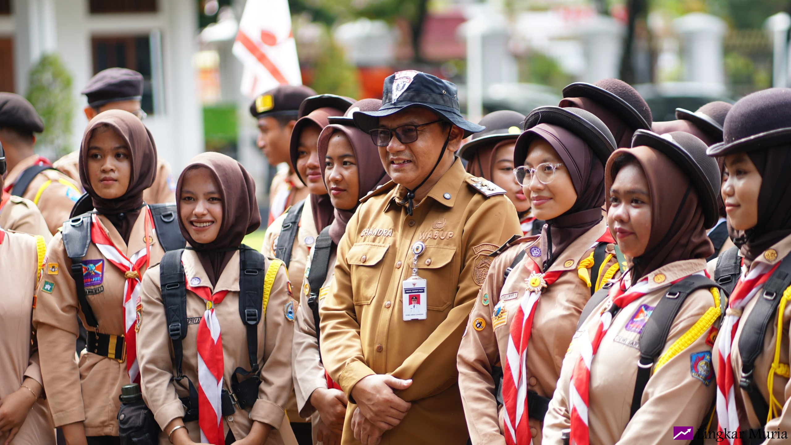 Wabup Pati Buka Gladi Tangguh Ubaloka Pramuka Kwarcab Pati 2025