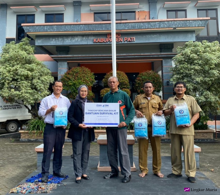 BRI Kanca Pati Tegaskan Komitmen Sosial Lewat Bantuan Bencana Banjir di Pati