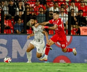 Carlos Franca tampil apik saat membantu Persijap Jepara menang atas Madura United.
