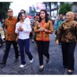 Wabup Kudus Bellinda membuka Festival Dandangan 2026.