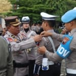 Operasi Keselamatan Candi 2026 Dimulai, Polresta Pati Gelar Apel Pengecekan Kesiapan