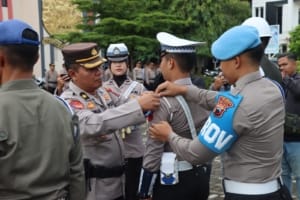 Operasi Keselamatan Candi 2026 Dimulai, Polresta Pati Gelar Apel Pengecekan Kesiapan