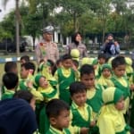 Polresta Pati Gelar Polisi Sahabat Anak, Tanamkan Kesadaran Lalu Lintas Sejak Dini