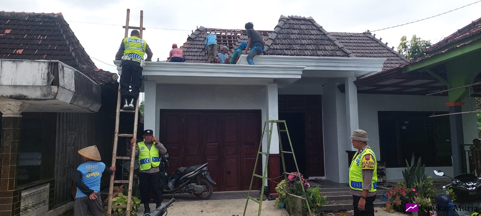 21 Rumah Rusak di Desa Kebowan Akibat Puting Beliung, Warga Diminta Waspada Cuaca Ekstrem