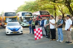 16 Unit Bus Siap Antar Pemudik Pati dalam Program Mudik Lebaran Gratis 2026