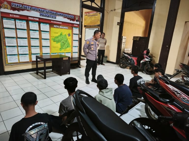 Polisi Gagalkan Rencana Tawuran Antar Kelompok Remaja di Tayu, Tujuh Orang Diamankan