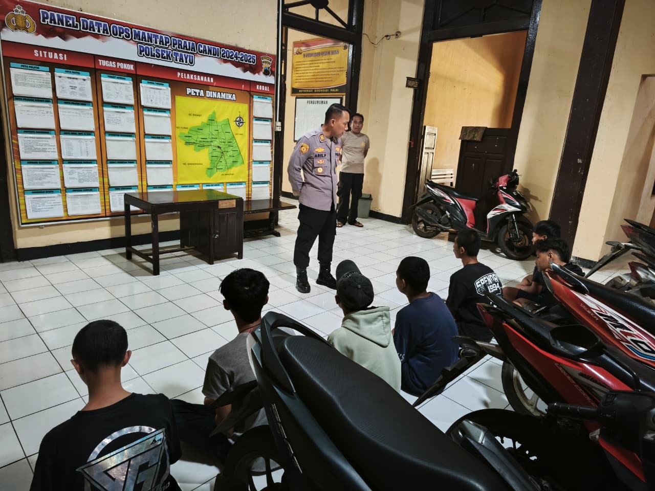 Polisi Gagalkan Rencana Tawuran Antar Kelompok Remaja di Tayu, Tujuh Orang Diamankan