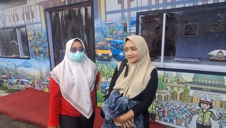 Arus Mudik Semarang-Pati Ramai Lancar, Pospam Alun-alun Pati Sediakan Layanan Kesehatan Gratis