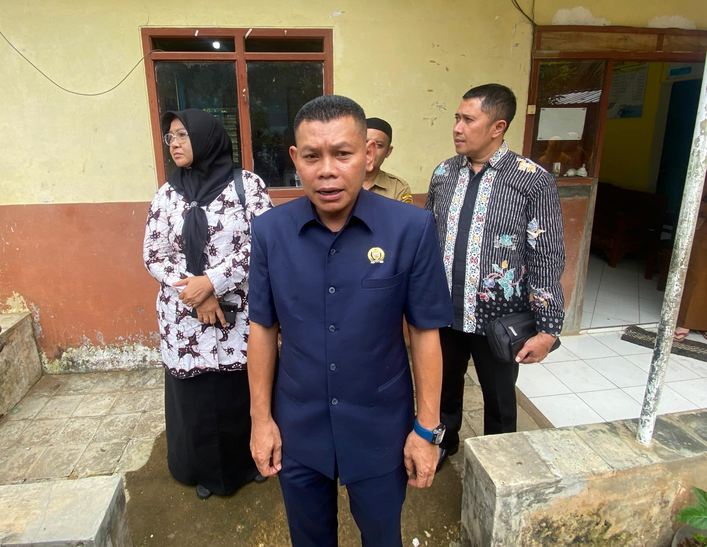 Sidak Komisi D DPRD Pati: Pembangunan Revitalisasi SD Negeri Sampok Dinilai Tidak Sesuai Anggaran