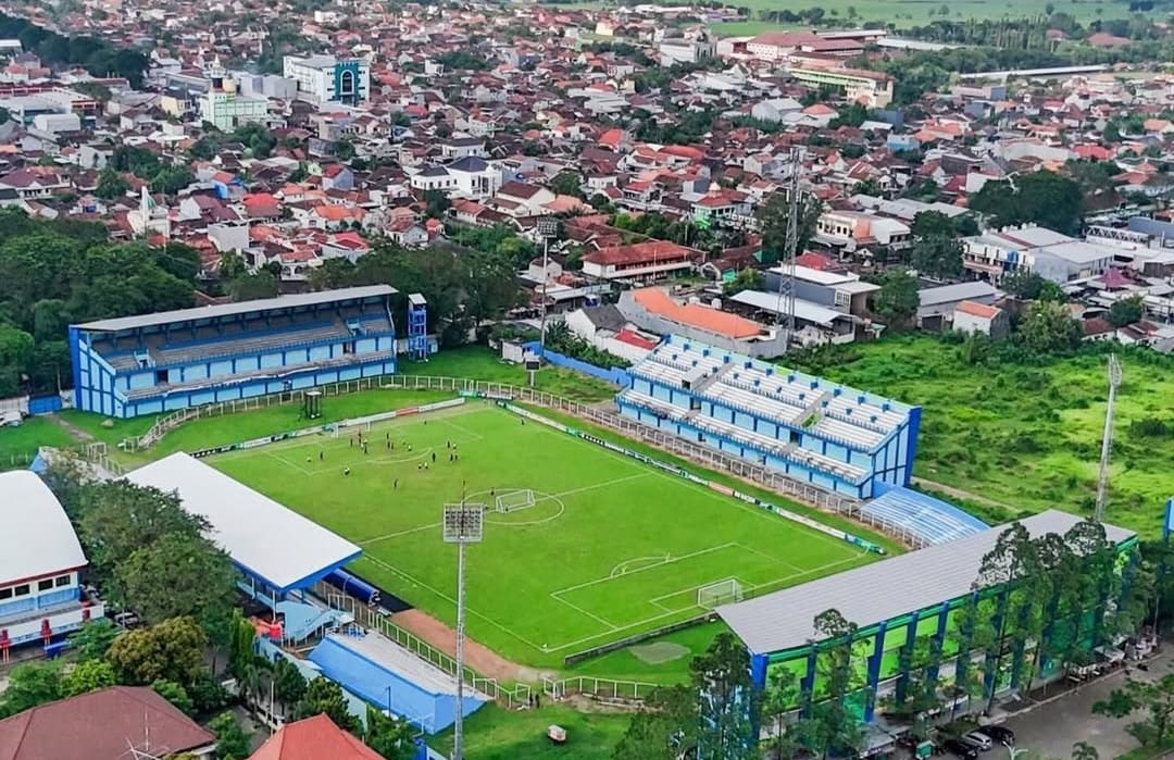 View indah Stadion Wergu Wetan Kudus. (DOK PERSIKU 1934 WANENI)