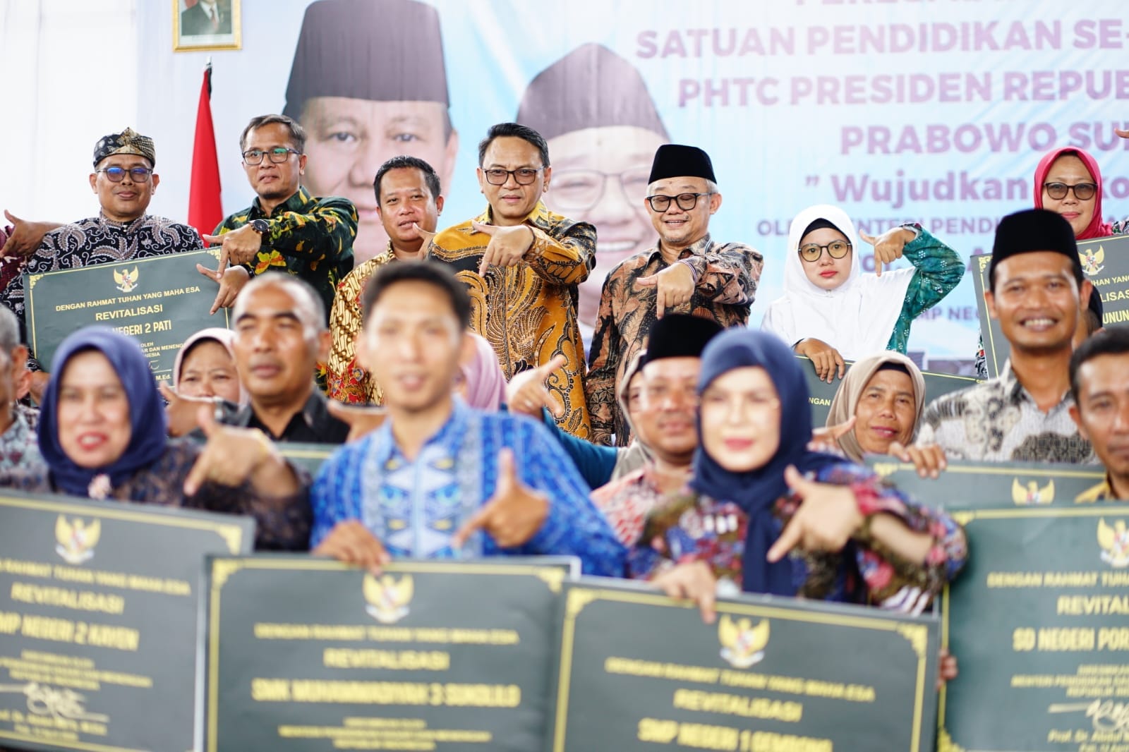 DPRD Kabupaten Pati Hadiri Peresmian Revitalisasi Satuan Pendidikan TA 2025 oleh Menteri Dikdasmen