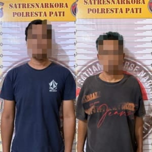 Polresta Pati Gagalkan Transaksi Sabu, Dua Pelaku Diamankan