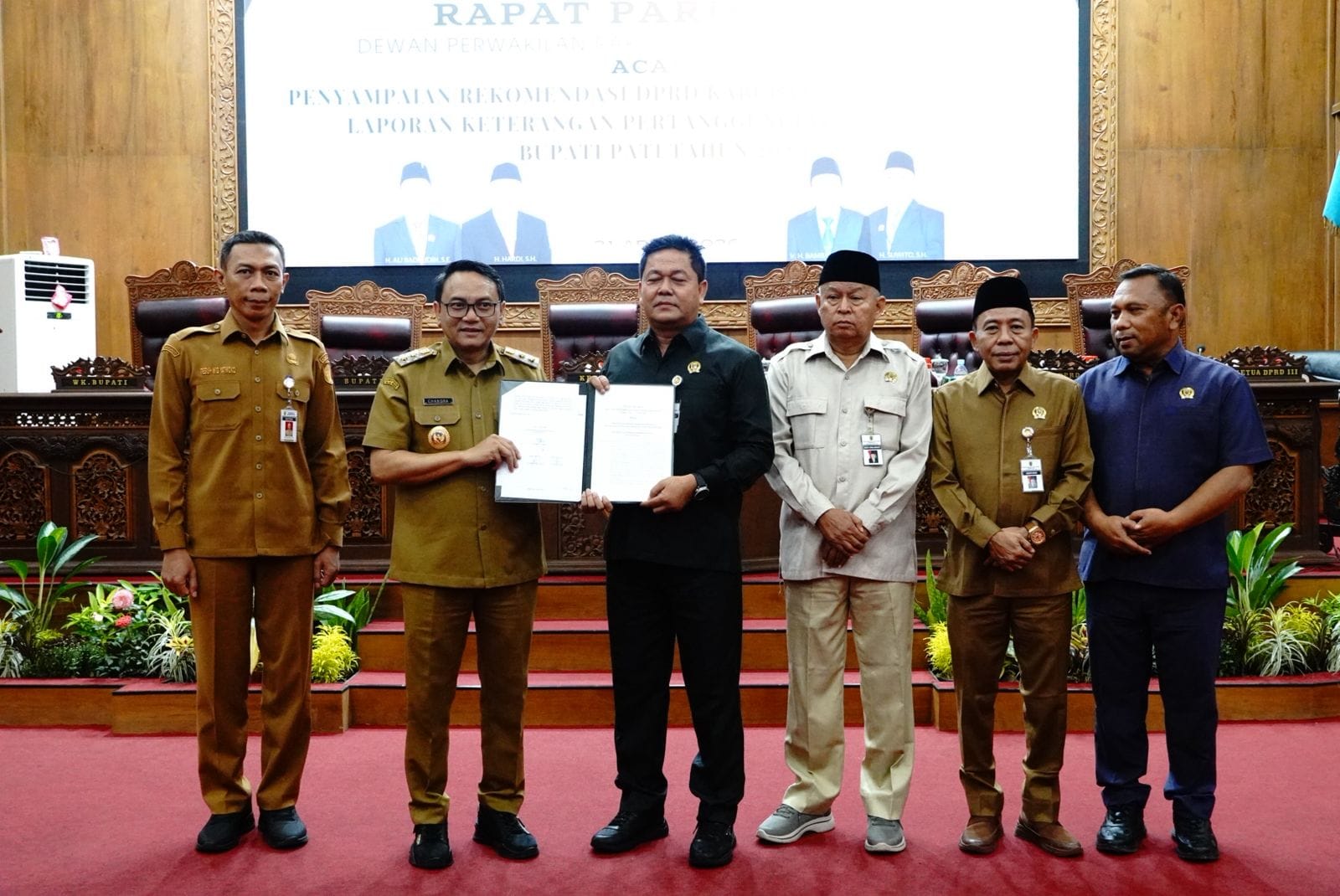 DPRD Pati Gelar Sidang Paripurna untuk Sampaikan Hasil Pembahasan LKPJ Bupati 2025