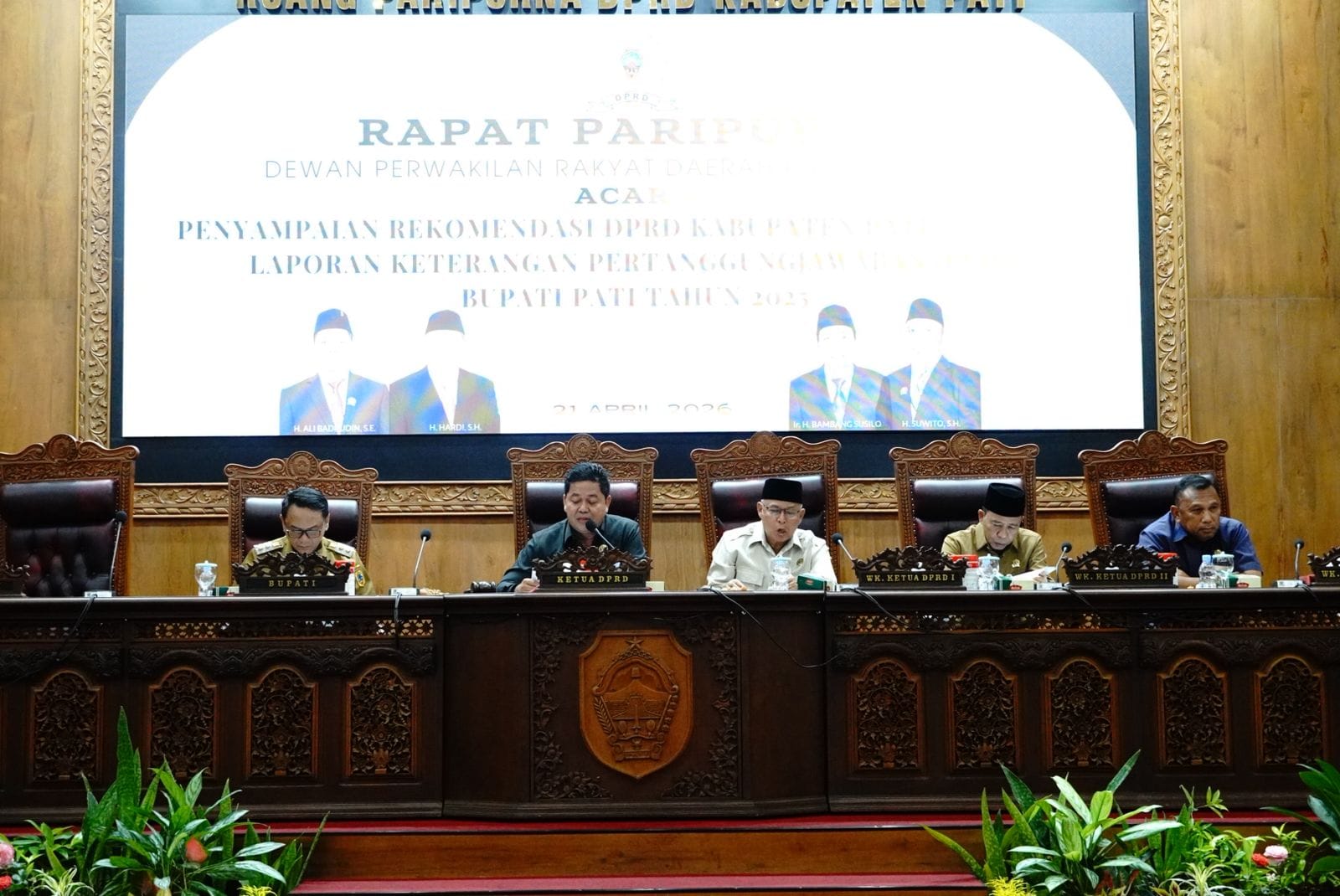Ketua DPRD Pati: Rekomendasi LKPJ 2025 Jadi Dasar Evaluasi Kinerja Pemerintahan