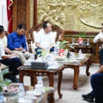 Plt Bupati Pati Risma Ardhi Chandra menerima kunjungan tim dari Undip Semarang.