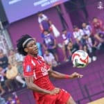 Najeb Yakubu kembali memperkuat Persijap Jepara saat menahan imbang Persik Kediri.