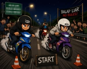 Balap Liar di JLS Meresahkan, DPRD Pati Apresiasi Langkah Tegas Aparat