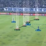 Tangkapan layar analisi pertandingan Persib vs Persijap.