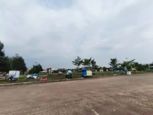 Ketua Komisi C DPRD Pati Pantau Langsung Renovasi Alun-alun Kembangjoyo