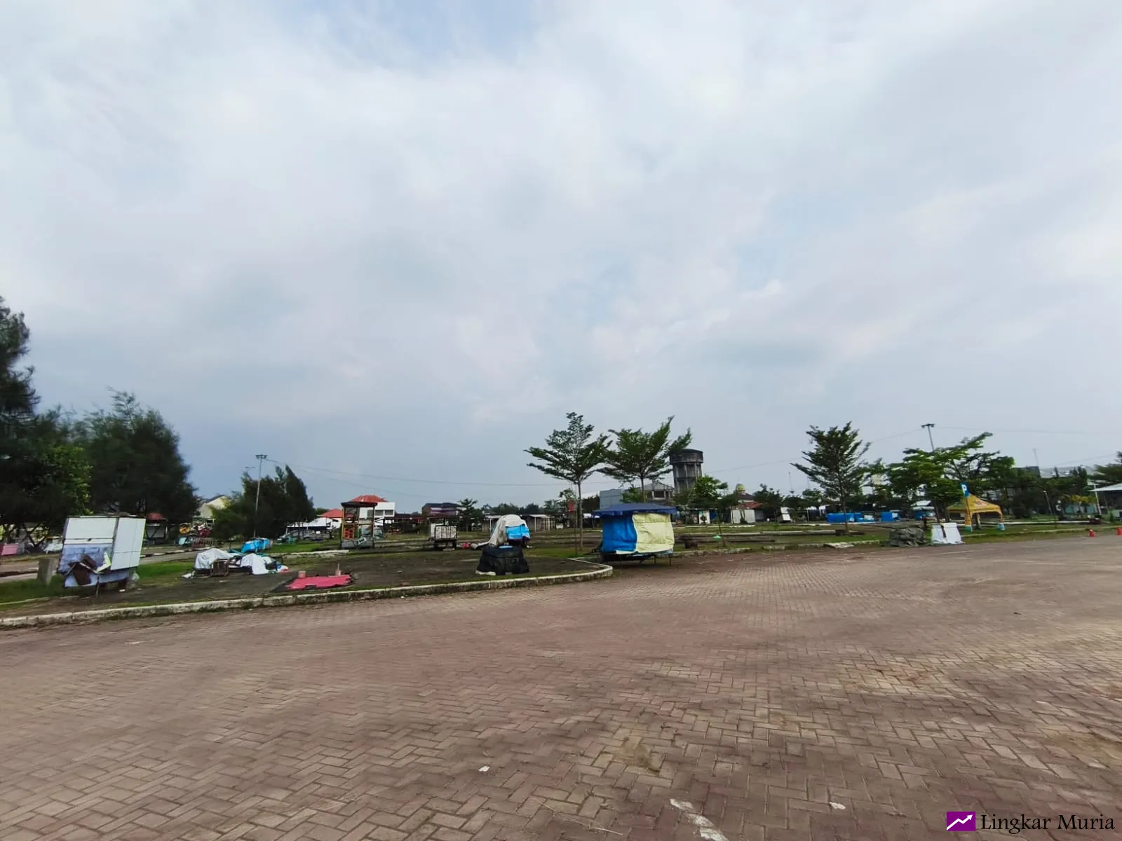 Ketua Komisi C DPRD Pati Pantau Langsung Renovasi Alun-alun Kembangjoyo
