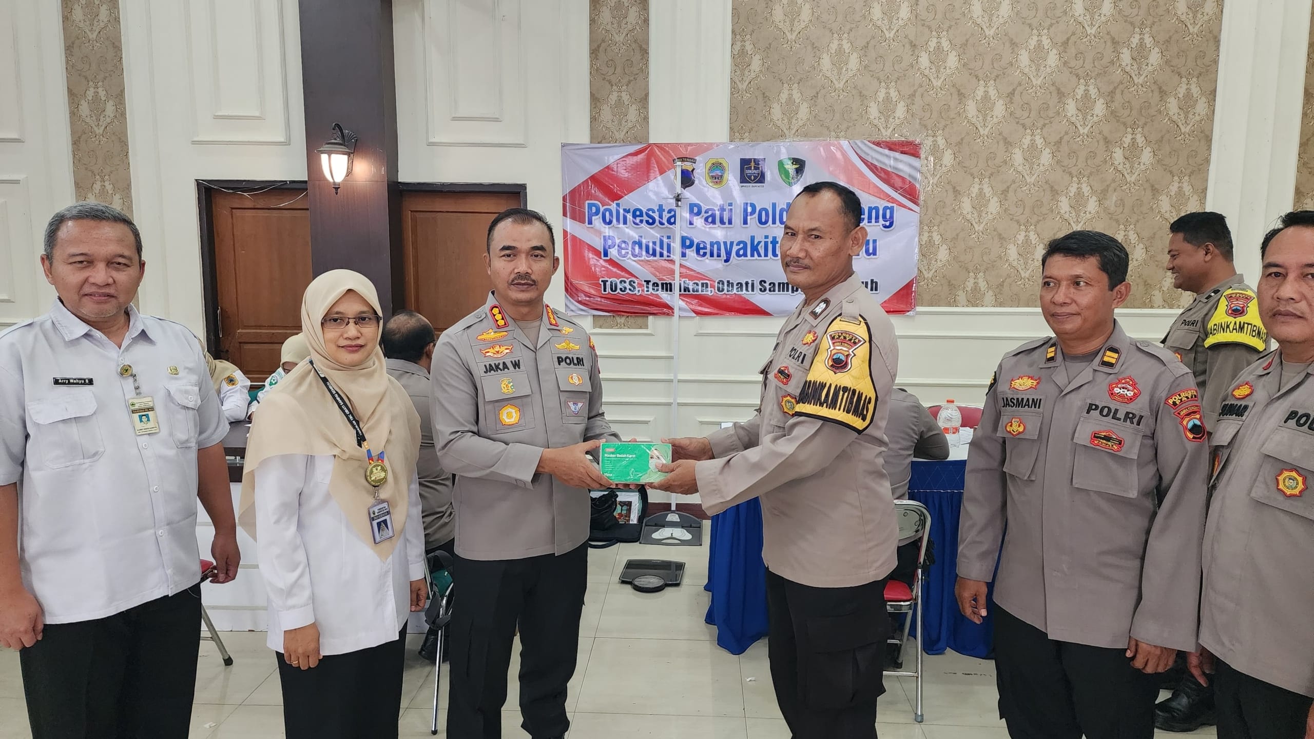Percepat Penanggulangan TBC, Polresta Pati Kerahkan 254 Bhabinkamtibmas dan Sinergikan Berbagai Pihak