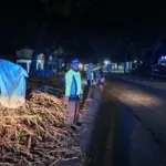Kecelakaan Maut di Jalan Pati-Tayu Desa Sidomukti, Truk Diduga Patah Per Skok, Dua Orang Meninggal